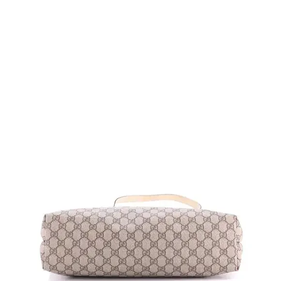 Gucci Plus Tote Gg Coated Canvas With #238970G11B - Picture 4 of 7